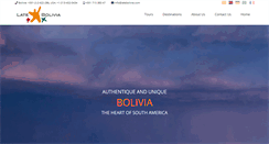 Desktop Screenshot of latebolivia.com